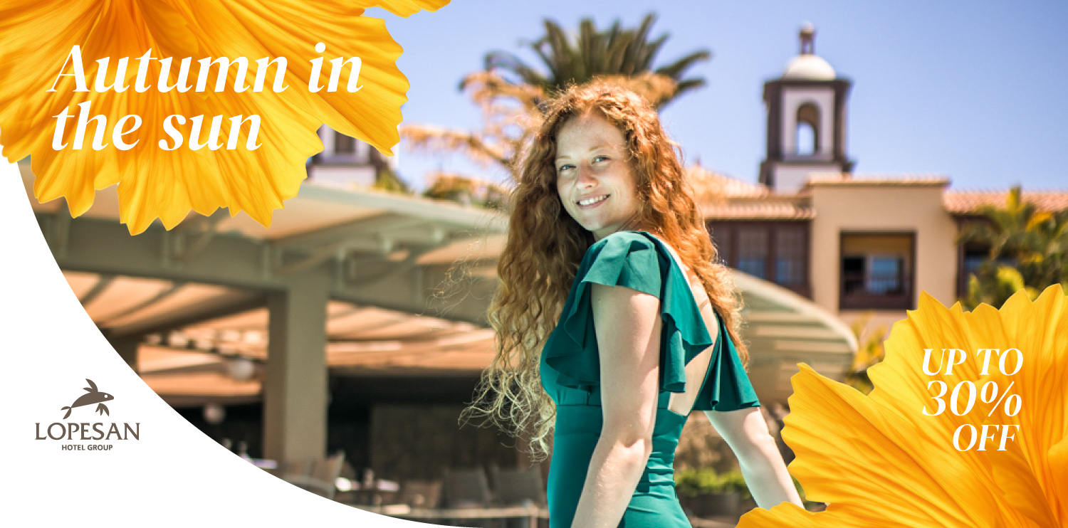  Autumns offers in Lopesan Hotels in the Canary Islands 